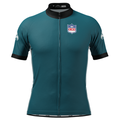 Men's Philadelphia Football Short Sleeve Cycling Jersey