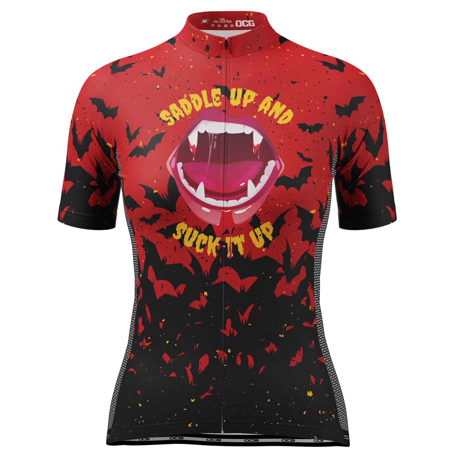 Women's Dracula Short Sleeve Cycling Jersey