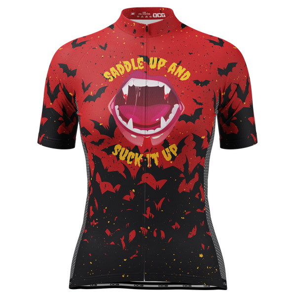 Women's Dracula Short Sleeve Cycling Jersey