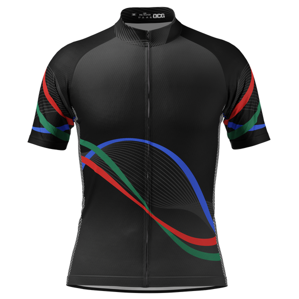 Men's Technical Waves Short Sleeve Cycling Jersey
