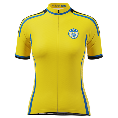 Maillot de cyclisme à manches courtes pour femmes - Suède
