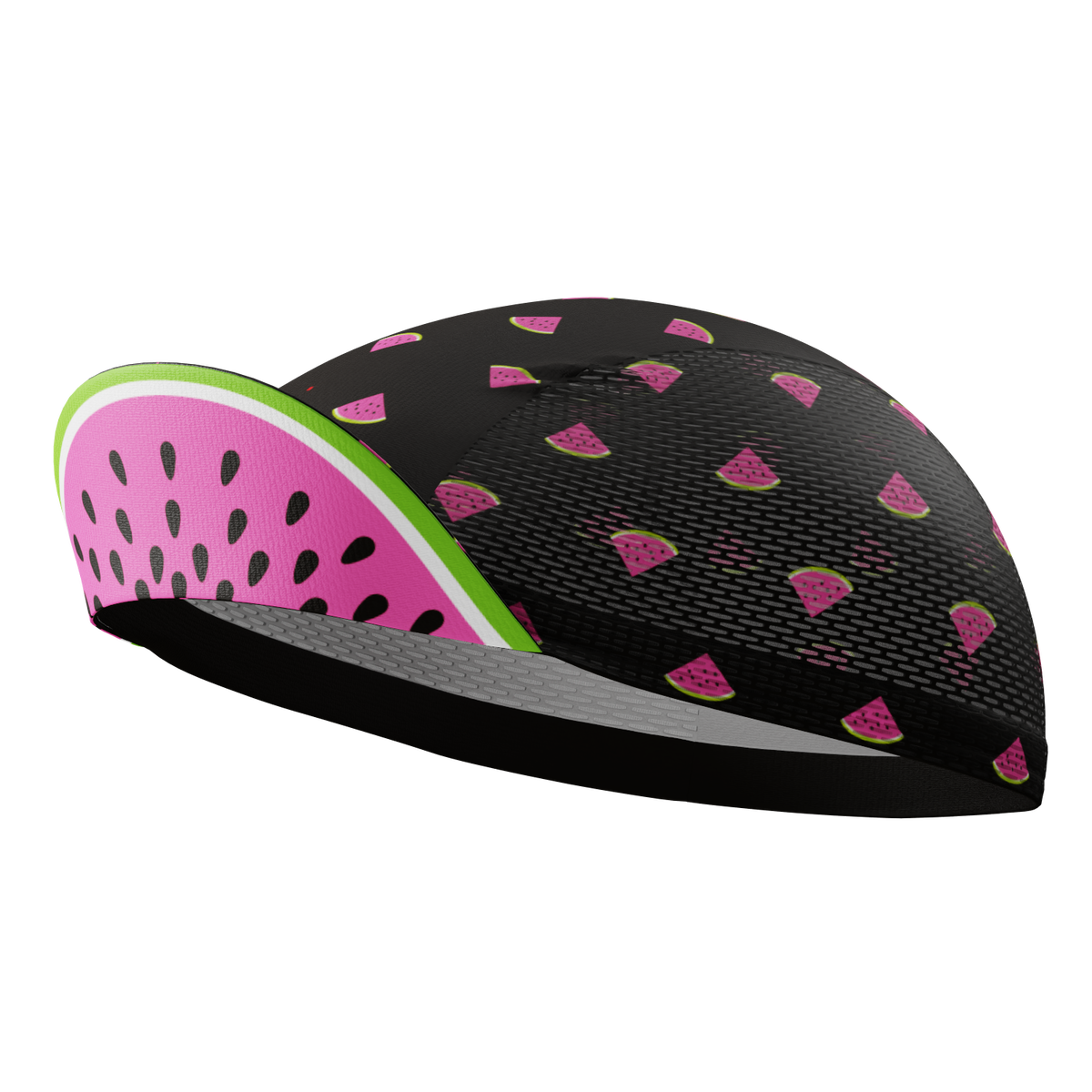 Unisex Wassermelone Schnell trocknende Radmütze