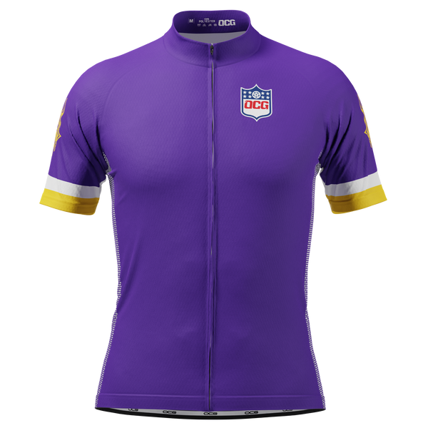 Men's Minnesota Football Short Sleeve Cycling Jersey