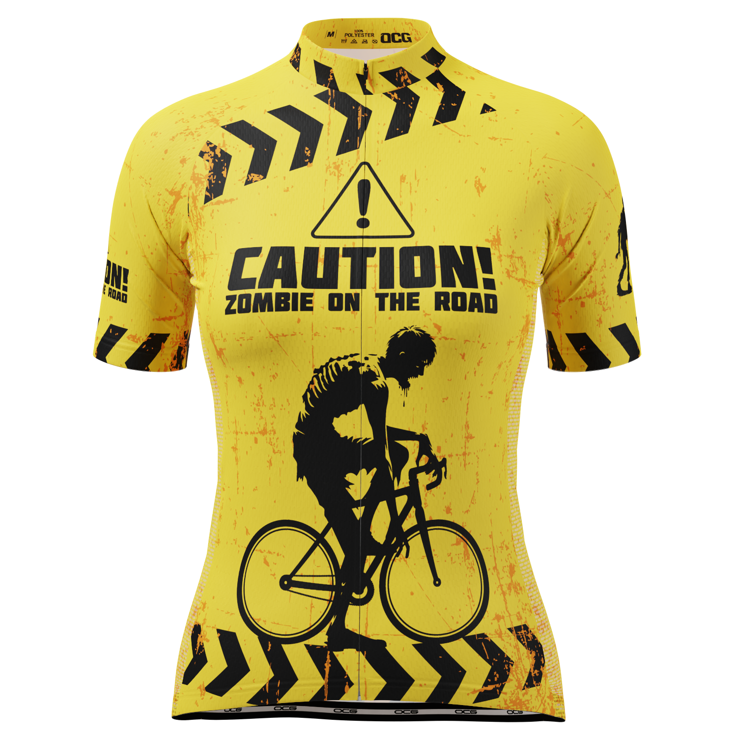 Women's Zombies Short Sleeve Cycling Jersey