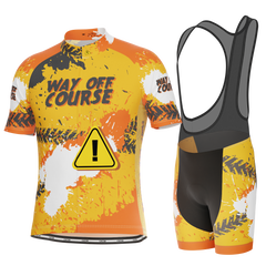 Herre Way Off Course Kortærmet 2-delt Cykelkit