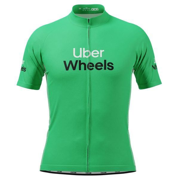 Men's Uber Wheels Short Sleeve Cycling Jersey