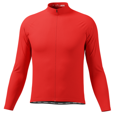 Men's Custom Atlanta Rowing Club Solid Colors Long Sleeve Cycling Jersey