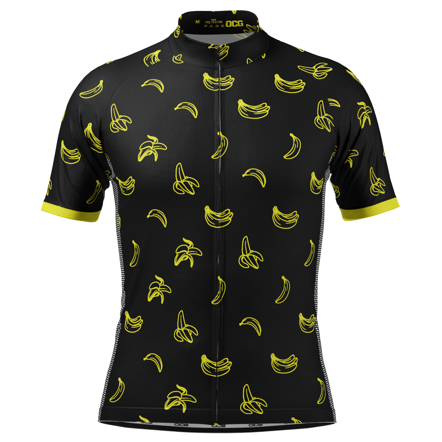 Men's Must Be Bananas Short Sleeve Cycling Jersey
