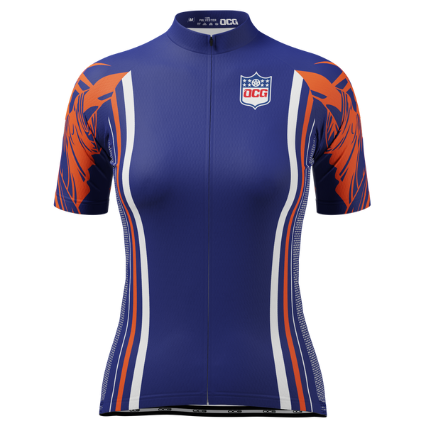 Women's Giant Football Short Sleeve Cycling Jersey