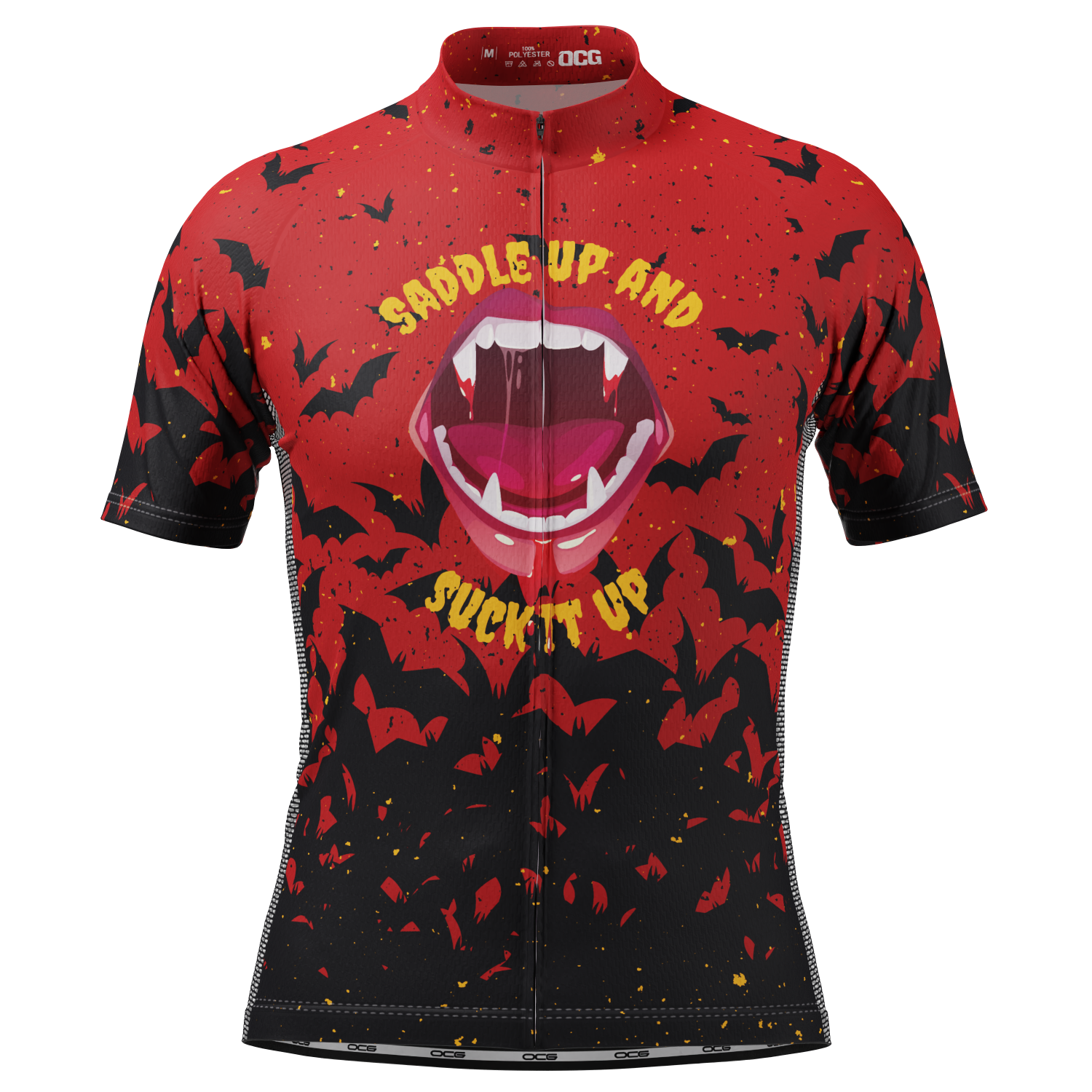 Men's Dracula Short Sleeve Cycling Jersey
