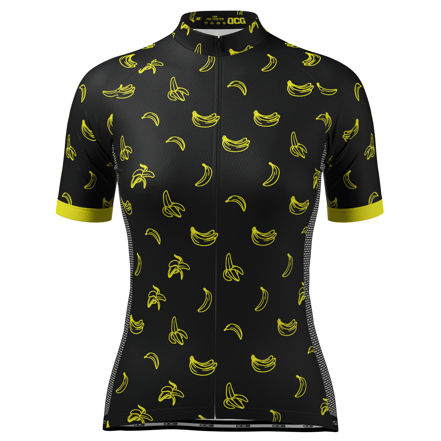 Women's Must Be Bananas Short Sleeve Cycling Jersey