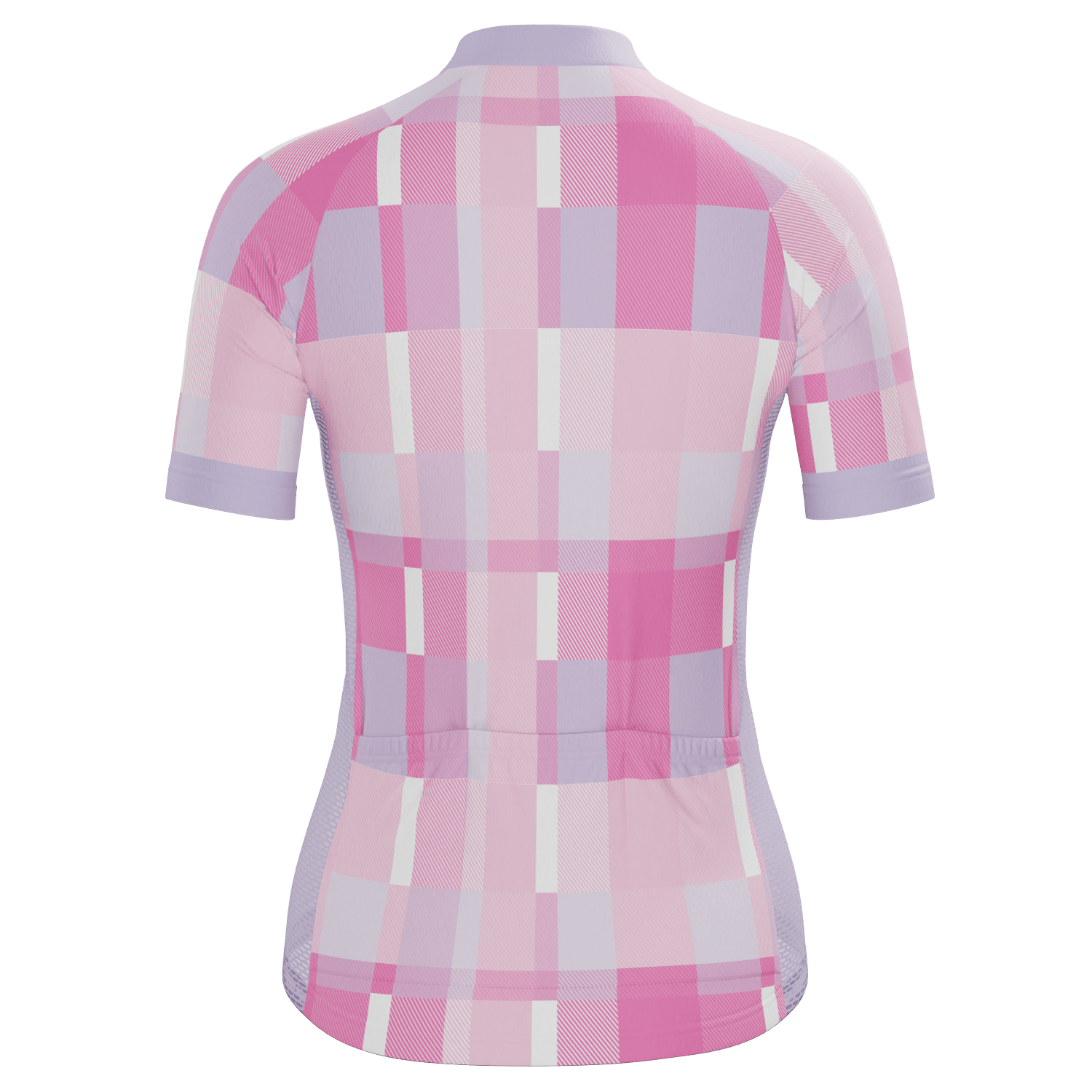 Women's Classic Tartan Short Sleeve Cycling Jersey