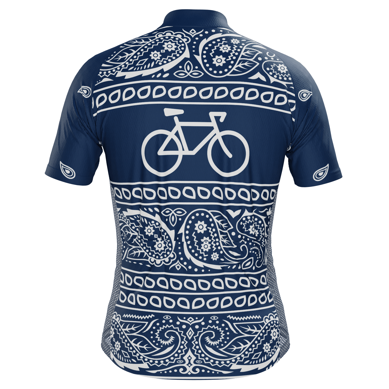 Men's Bandana Style Design Short Sleeve Cycling Jersey Online Cycling