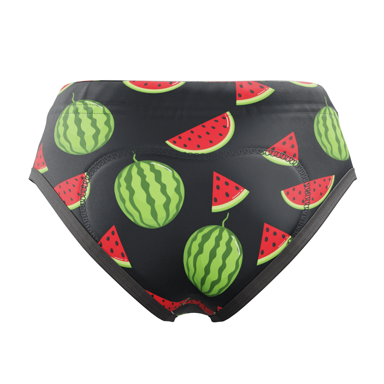 Women's Watermelon Gel Padded Cycling Underwear-Briefs