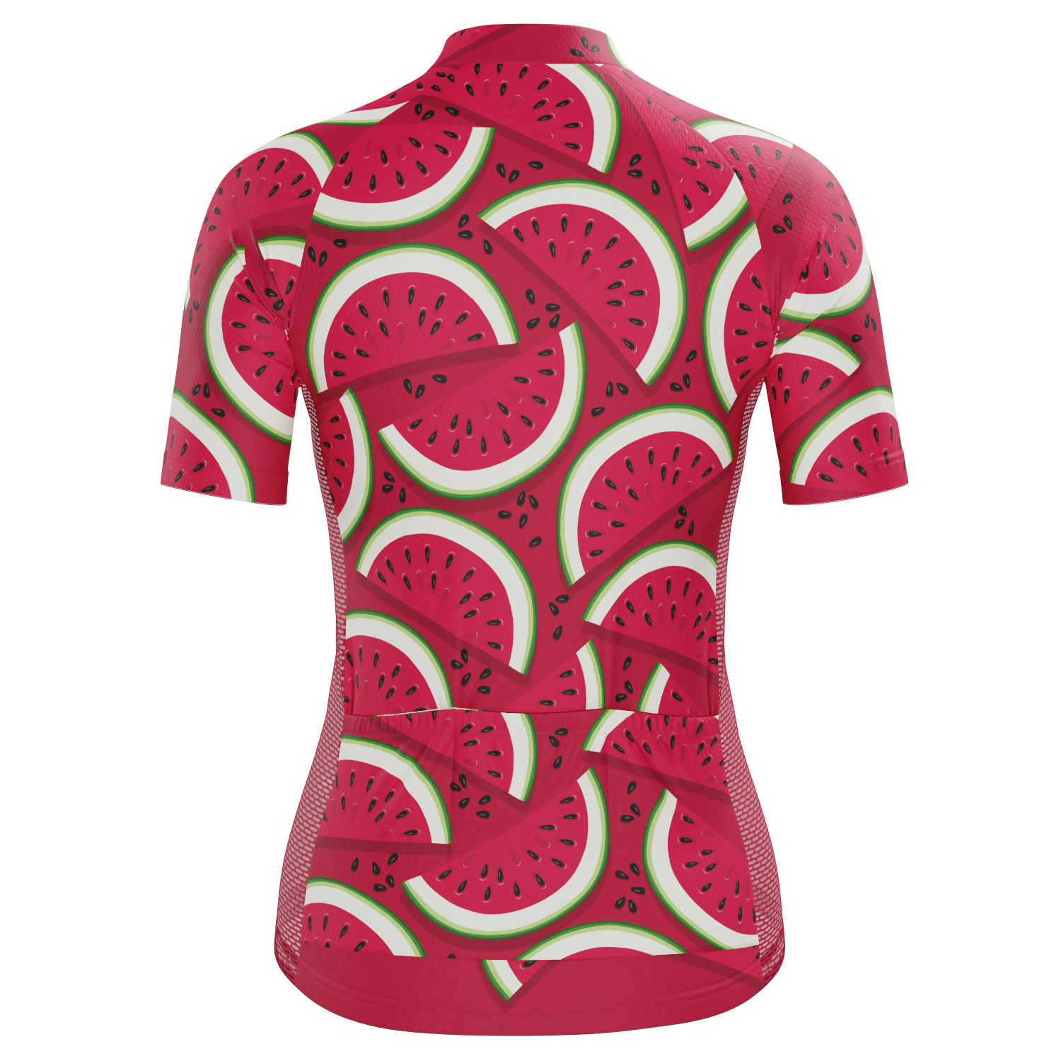Women's Full Watermelon Fruity Short Sleeve Cycling Jersey