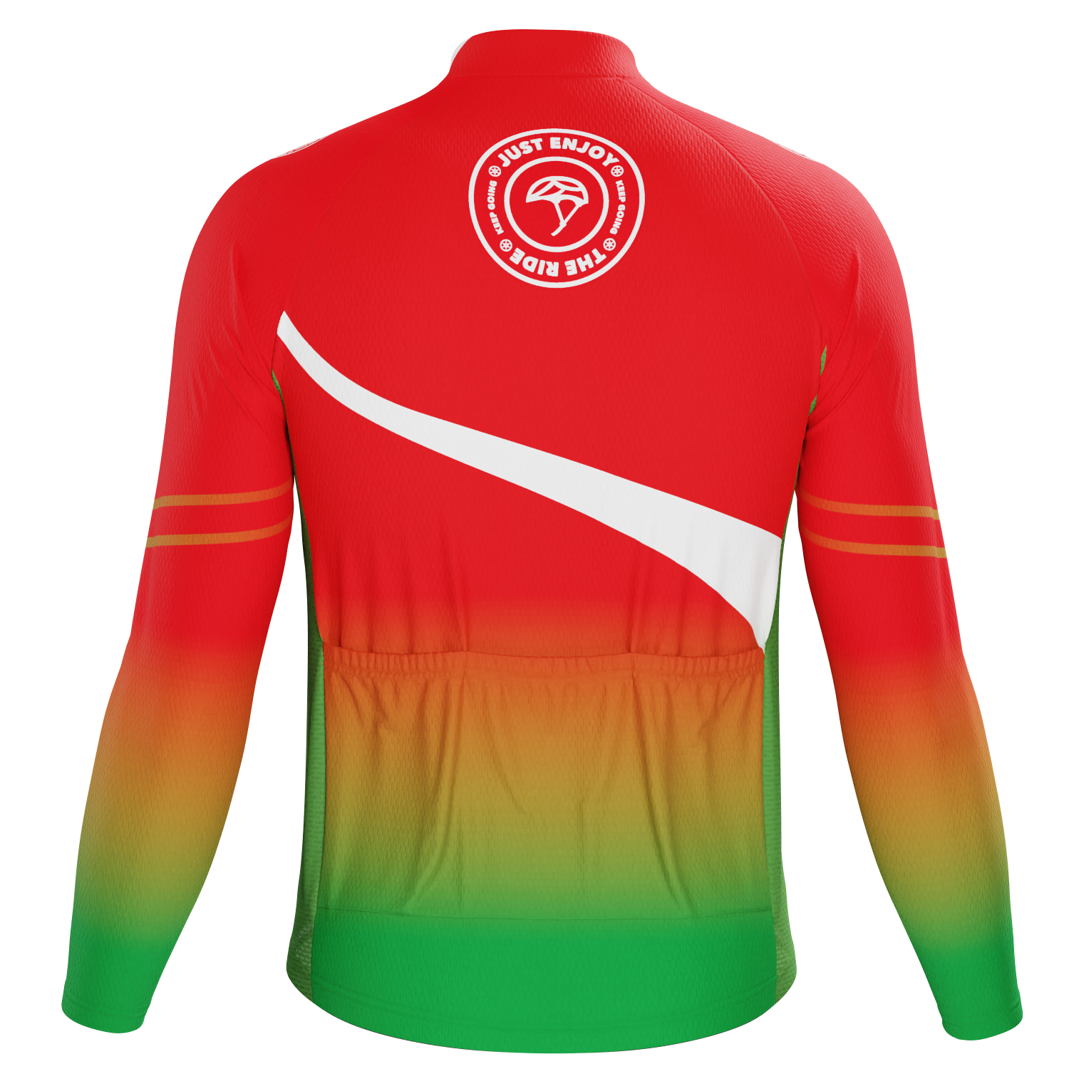 Men's Just Enjoy The Ride Long Sleeve Cycling Jersey