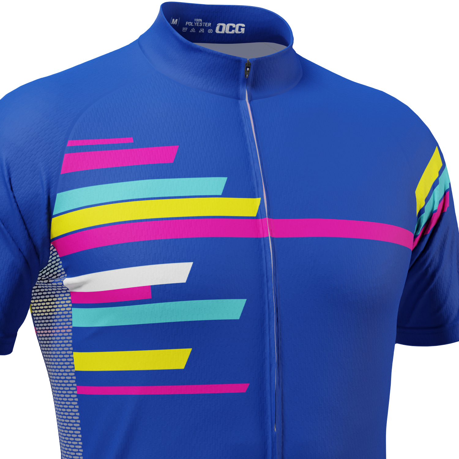 Men's Road Stripe Short Sleeve Cycling Jersey