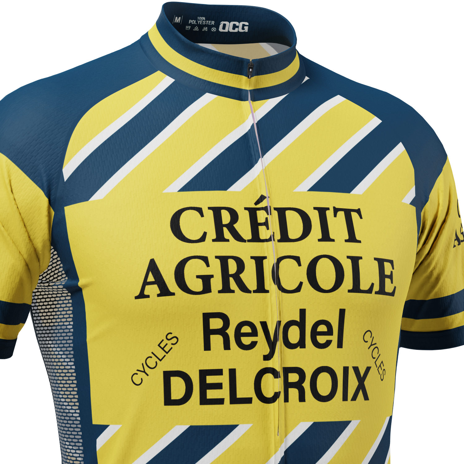 Men's Banque Retro Short Sleeve Cycling Jersey