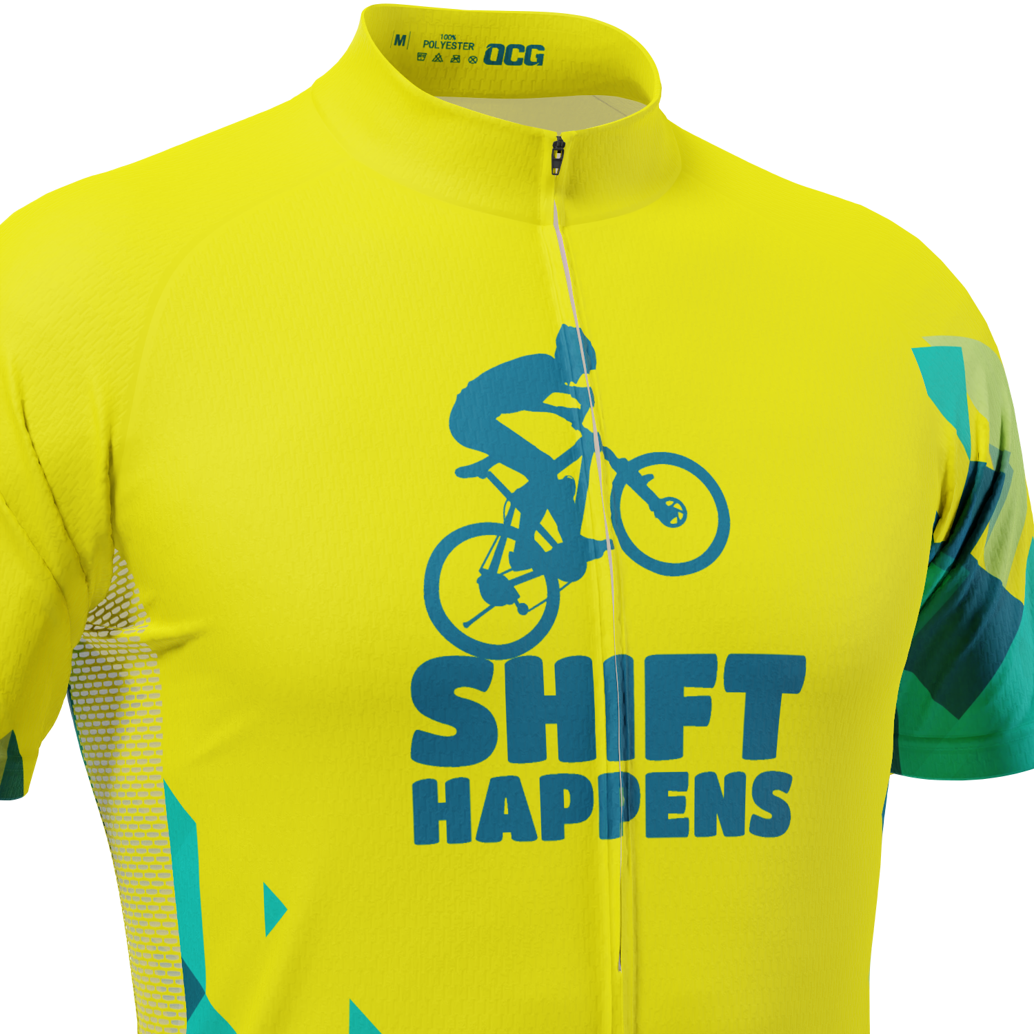 Men's Shift Happens, Embrace It In Style! Short Sleeve Cycling Jersey