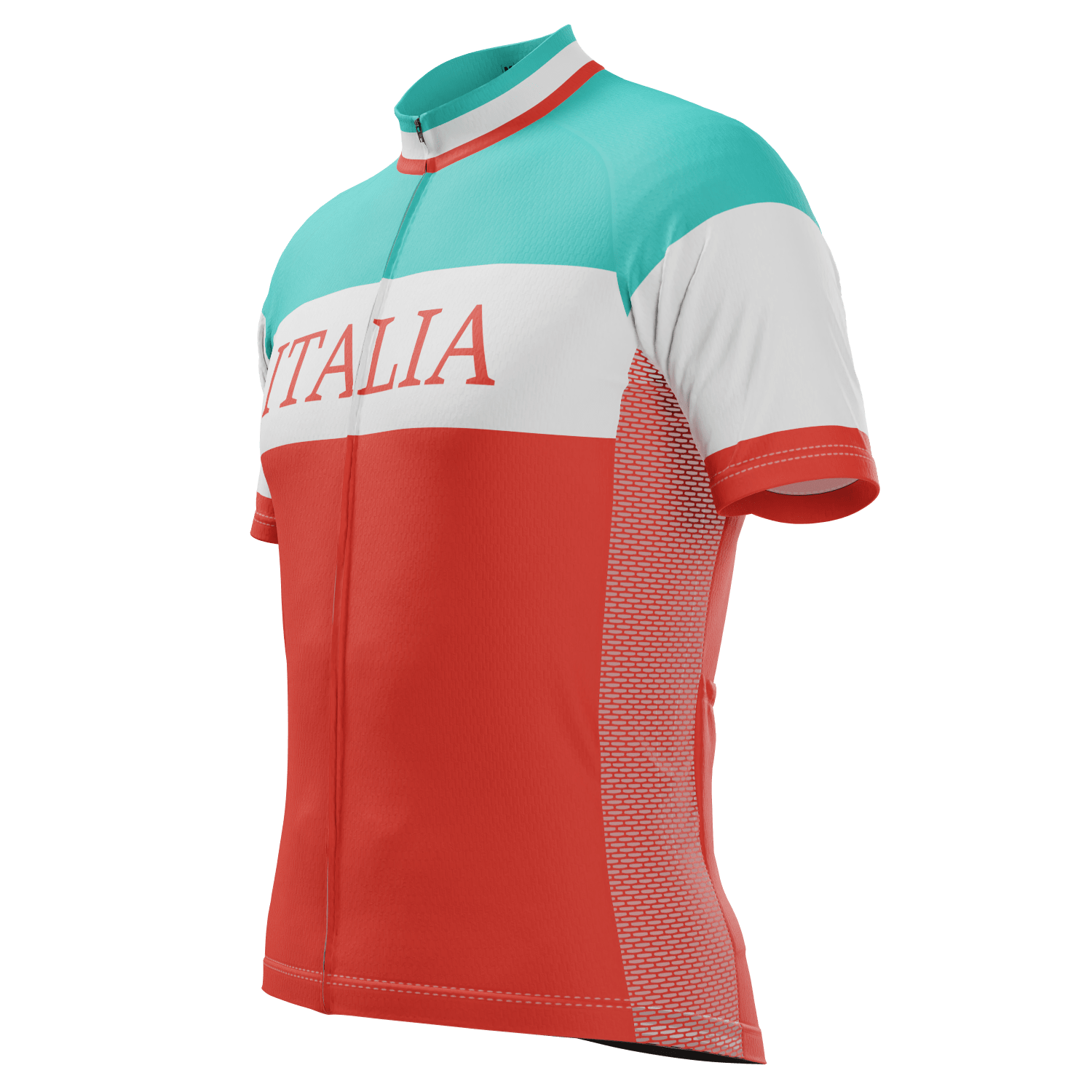 Men's Italia Flag Pro Short Sleeve Cycling Jersey