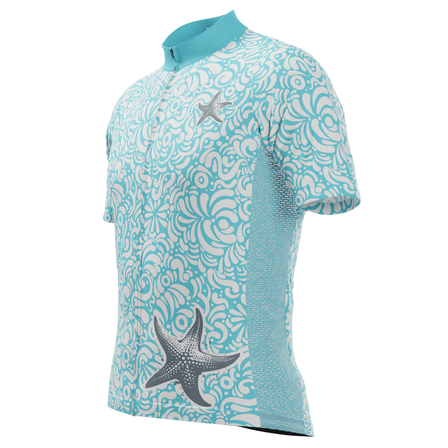 Men's Stellar Starfish Short Sleeve Cycling Jersey