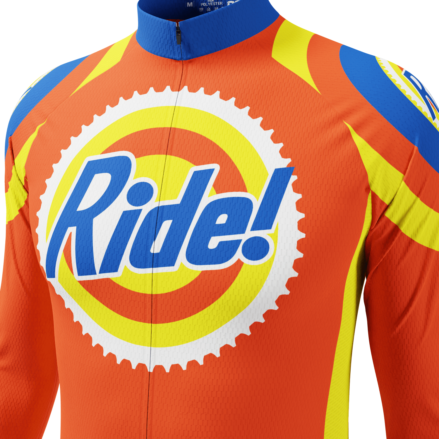 Men's Ride the Tide Short Long Sleeve Cycling Jersey