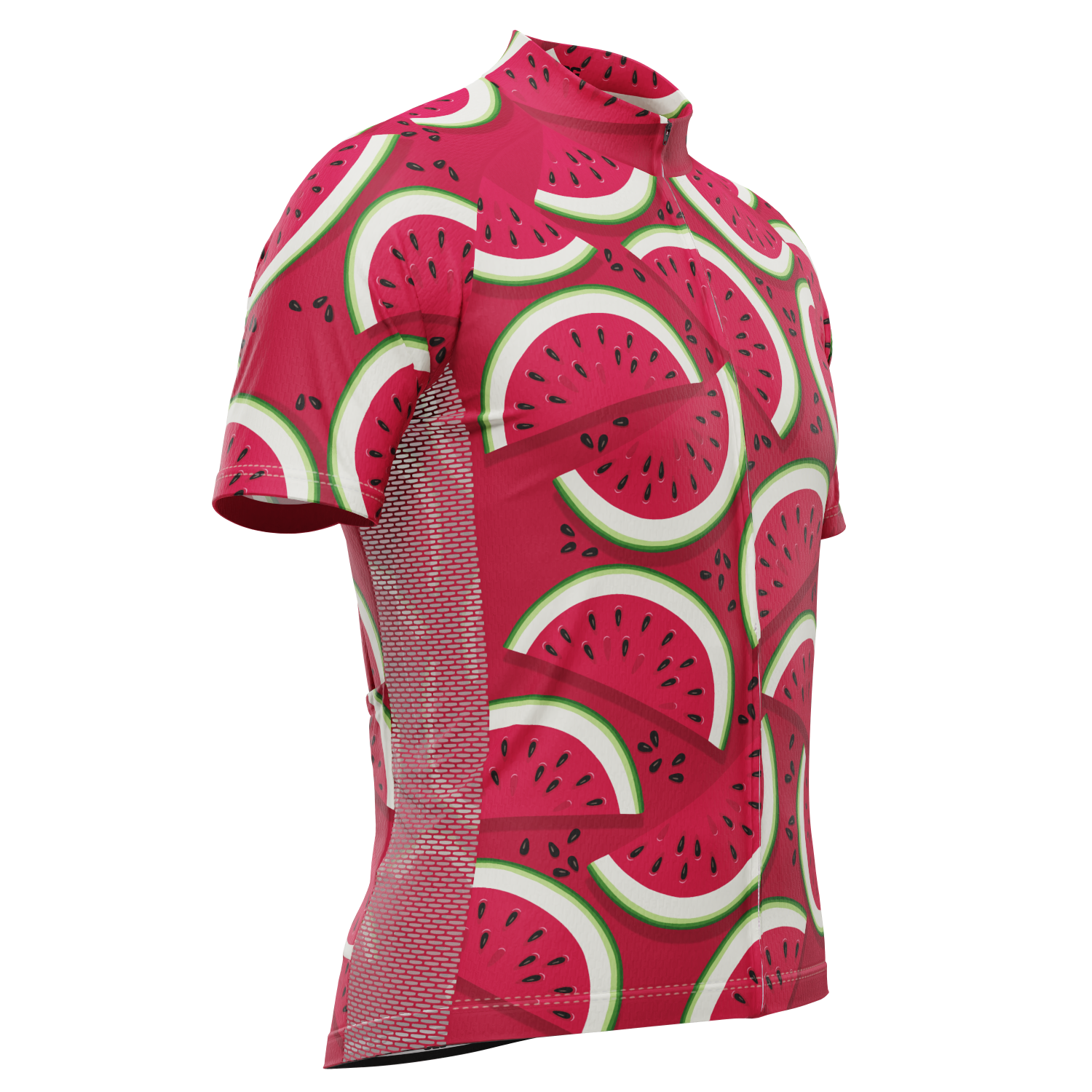 Men's Full Watermelon Fruity Short Sleeve Cycling Jersey