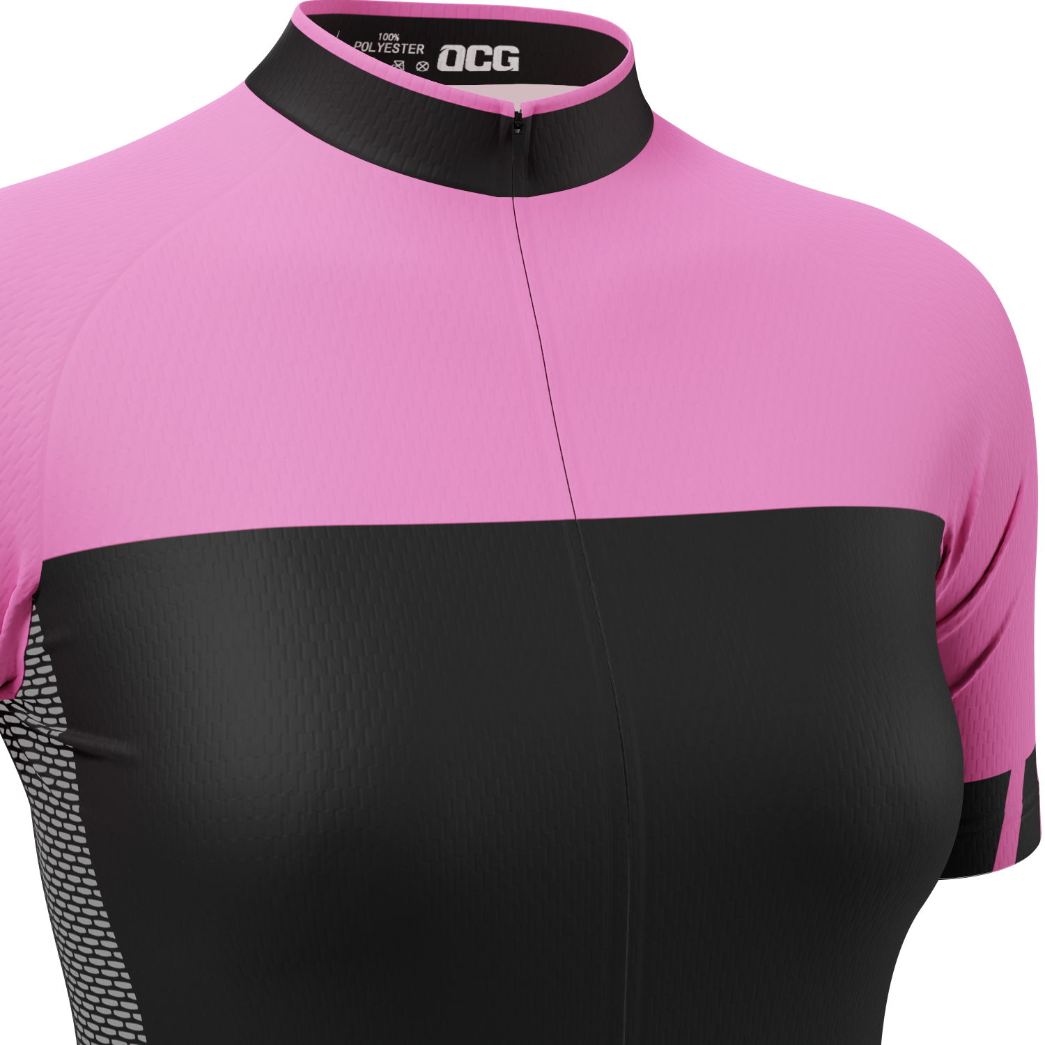 Women's Pink Top Short Sleeves Cycling Jersey [clearance]