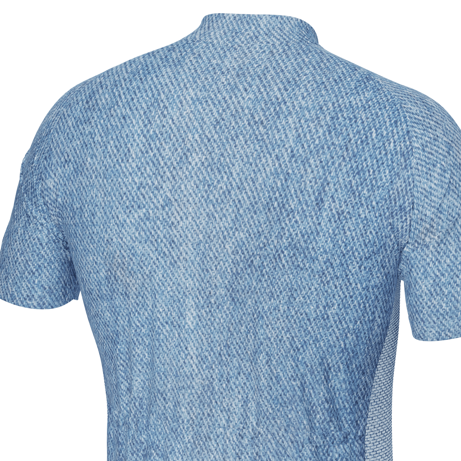 Men's Denim Short Sleeve 2 Piece Cycling Kit