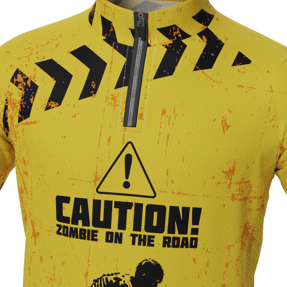 Kid's Zombies Short Sleeve Cycling Jersey