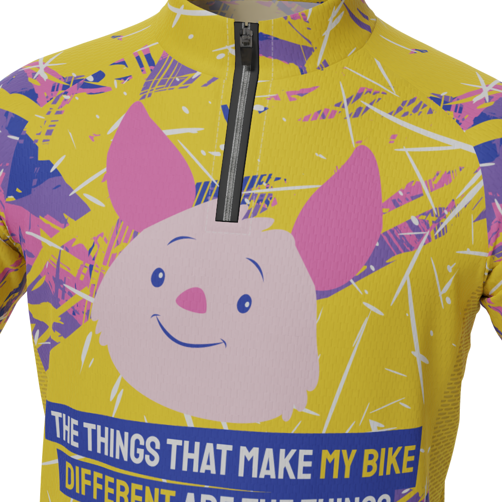 Kid's Piglet's Ride Short Sleeve Cycling Jersey