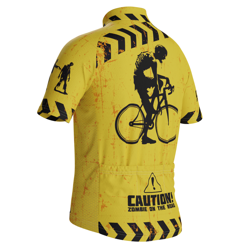 Kid's Zombies Short Sleeve Cycling Jersey