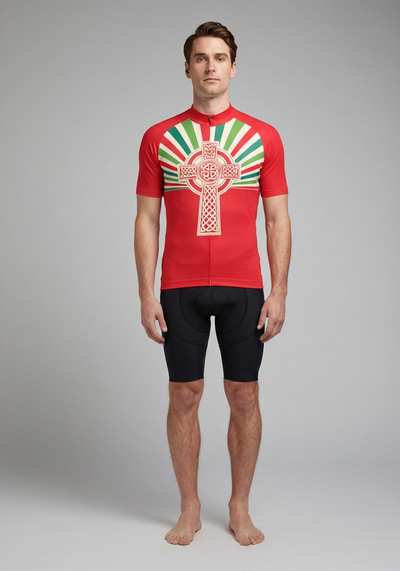 Christian Fearless In Faith Cross Cycling Jersey - _default - front view