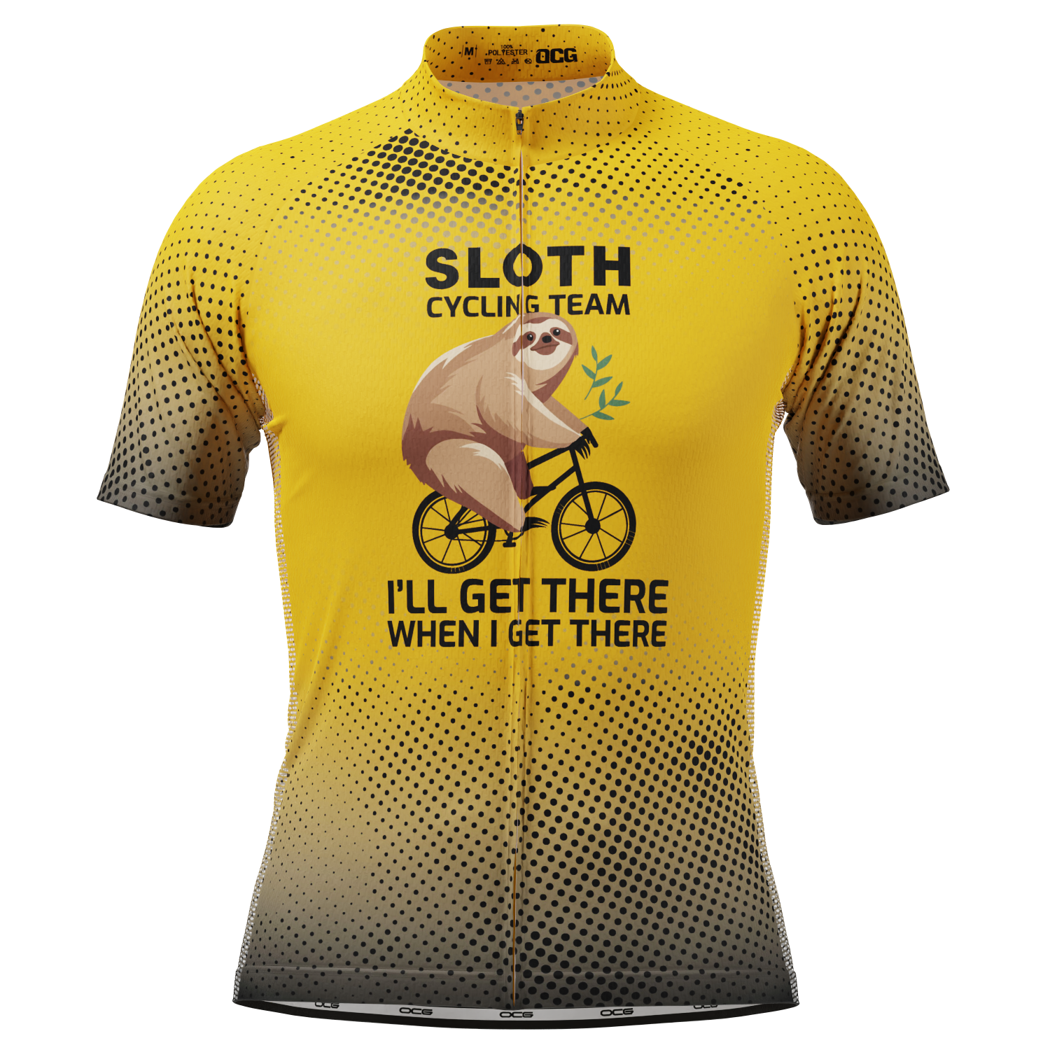Men's Sloth Cycling Team Jersey Quick-Dry & Custom-Made – Online ...