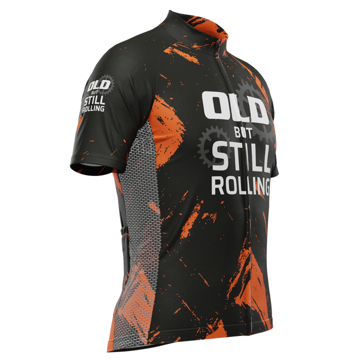 Men's Black Cycling Jersey Premium Comfort & Performance Black