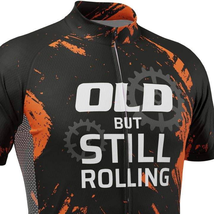 Men's Black Cycling Jersey Premium Comfort & Performance Black