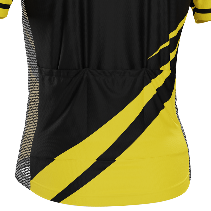 Men's Dad & Grandpa Cycling Jersey Quick-Dry Performance Black