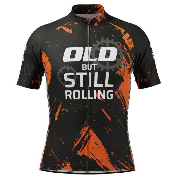 Men's Black Cycling Jersey Premium Comfort & Performance Black