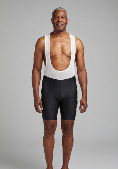 Ocg Bold Black Cycling Bib - _default - front view