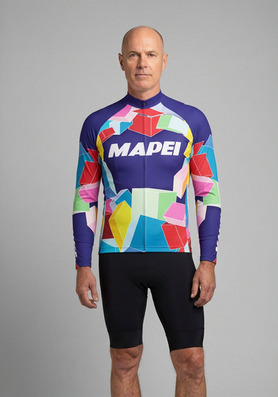 Pave Athletic Cuddles Long Sleeve Cycling Jersey - front view