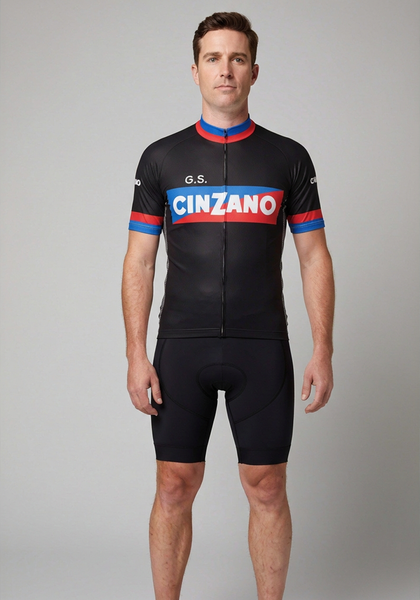 70s-80s ヴィンテージサイクルシャツ WINDSOR Retro Cinzano 70s Vintage Short Sleeve Cycling Jersey | Moisture