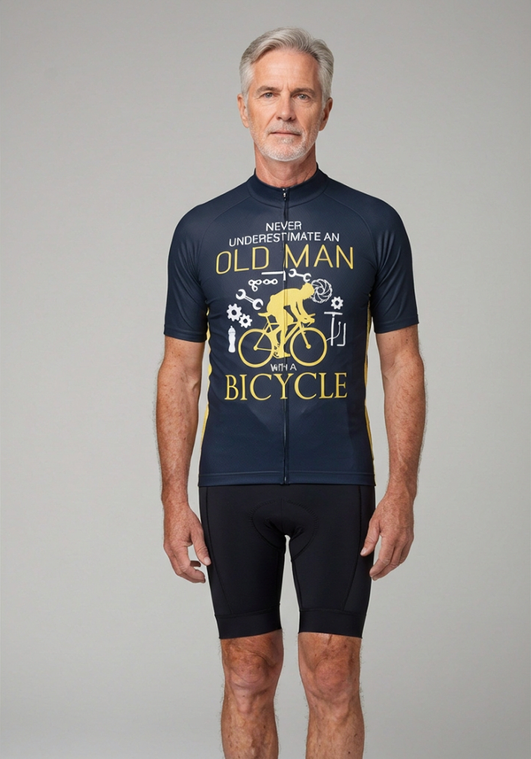 Retro Cinzano 70s Vintage Short Sleeve Cycling Jersey | Moisture