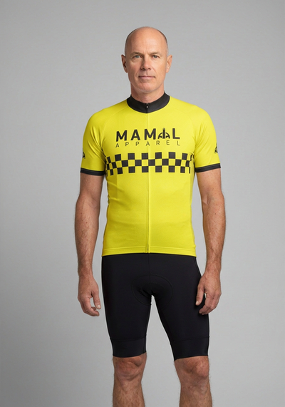 Mamil Apparel 1977 Tour De France Yellow Jersey - front view
