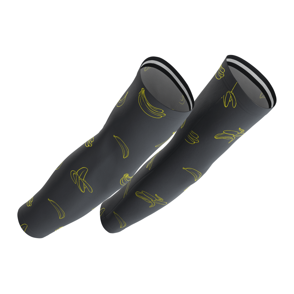 Men's Must Be Bananas Quick Dry Cycling Arm-Warmers