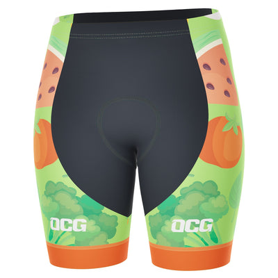 Women's The Future is Vegan Gel Padded Cycling Shorts