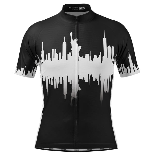 Men's Bronx New York City Short Sleeve Cycling Jersey