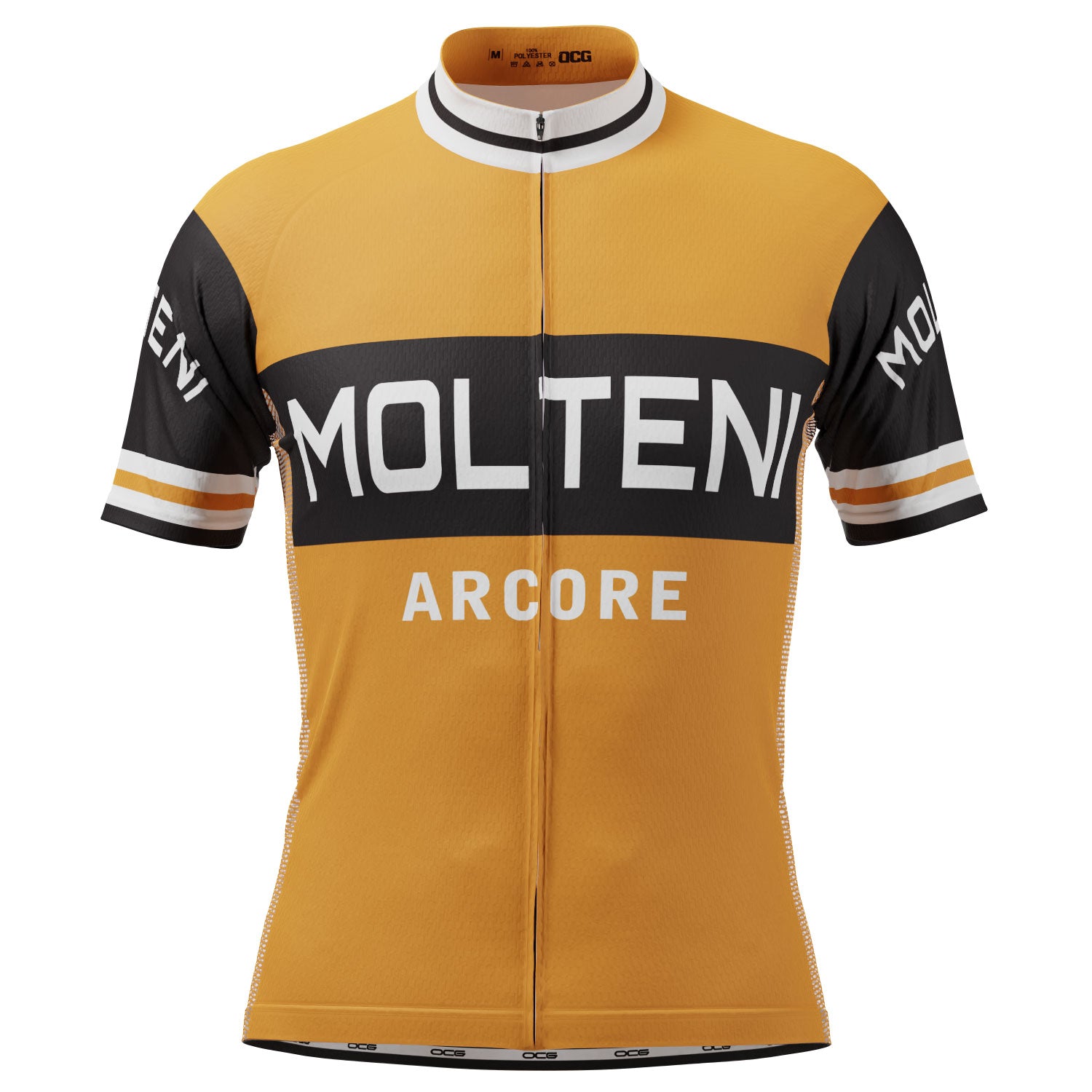 Men's Retro Molteni Classic Short Sleeve Cycling Jersey