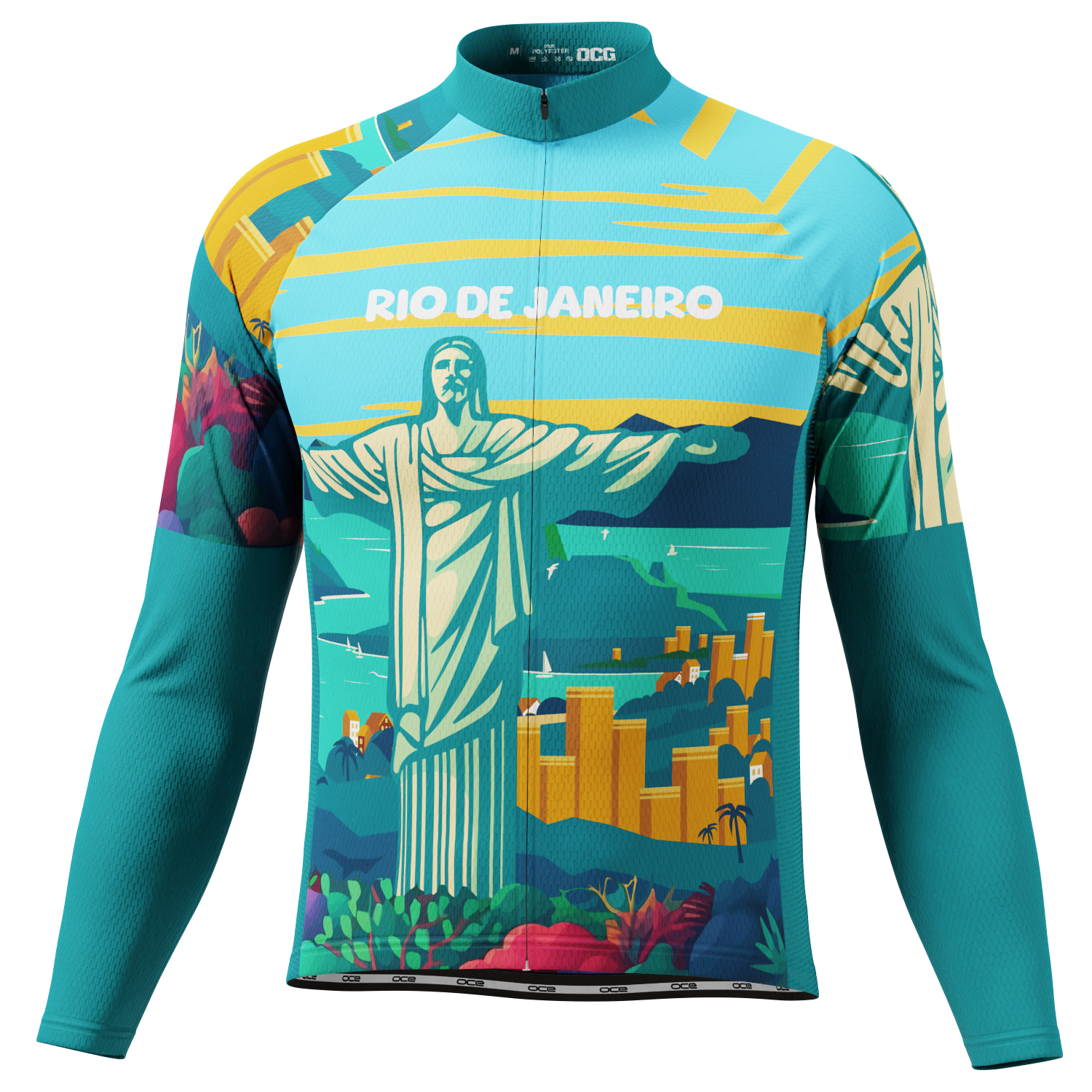 Men's Around The World - Rio de Janeiro Long Sleeve Cycling Jersey
