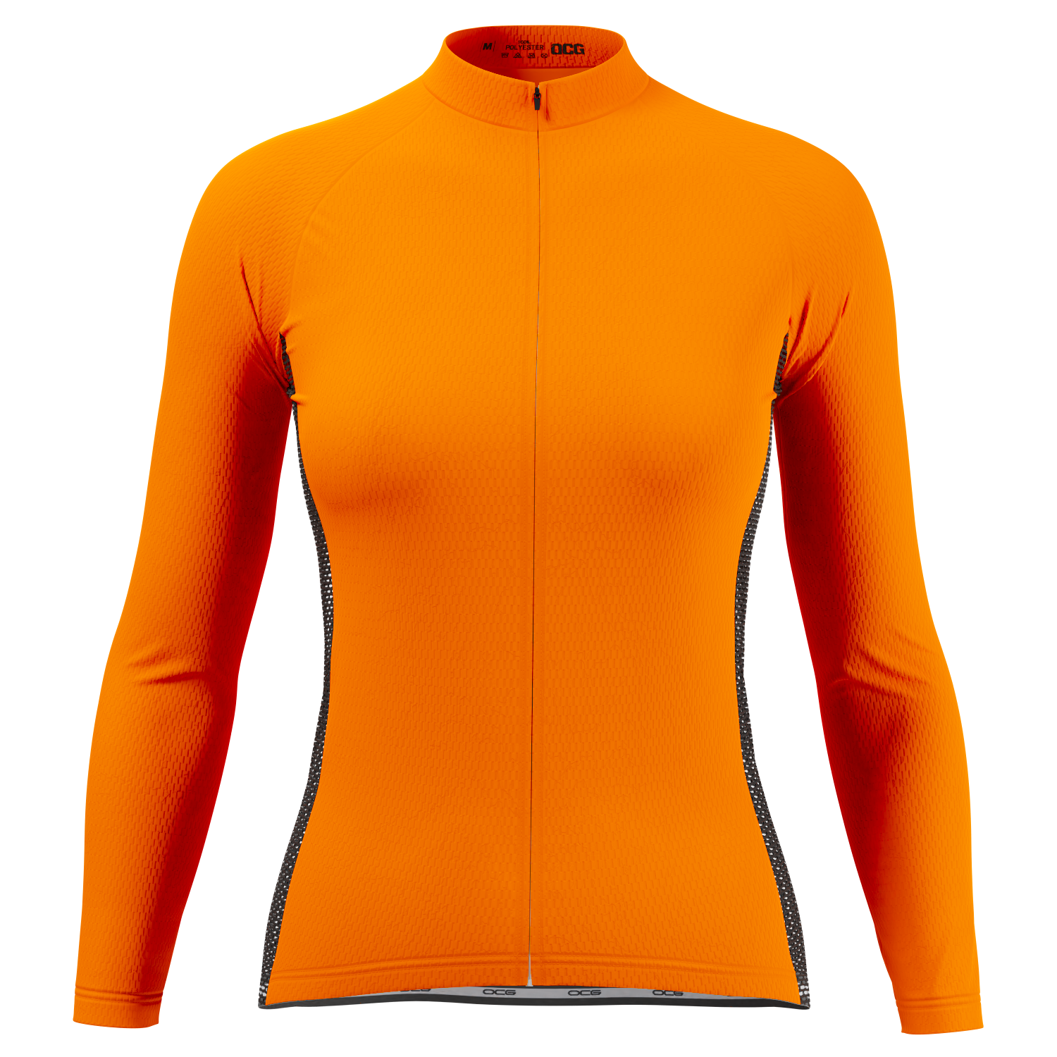 Women's Basic Colors Long Sleeve Cycling Jersey