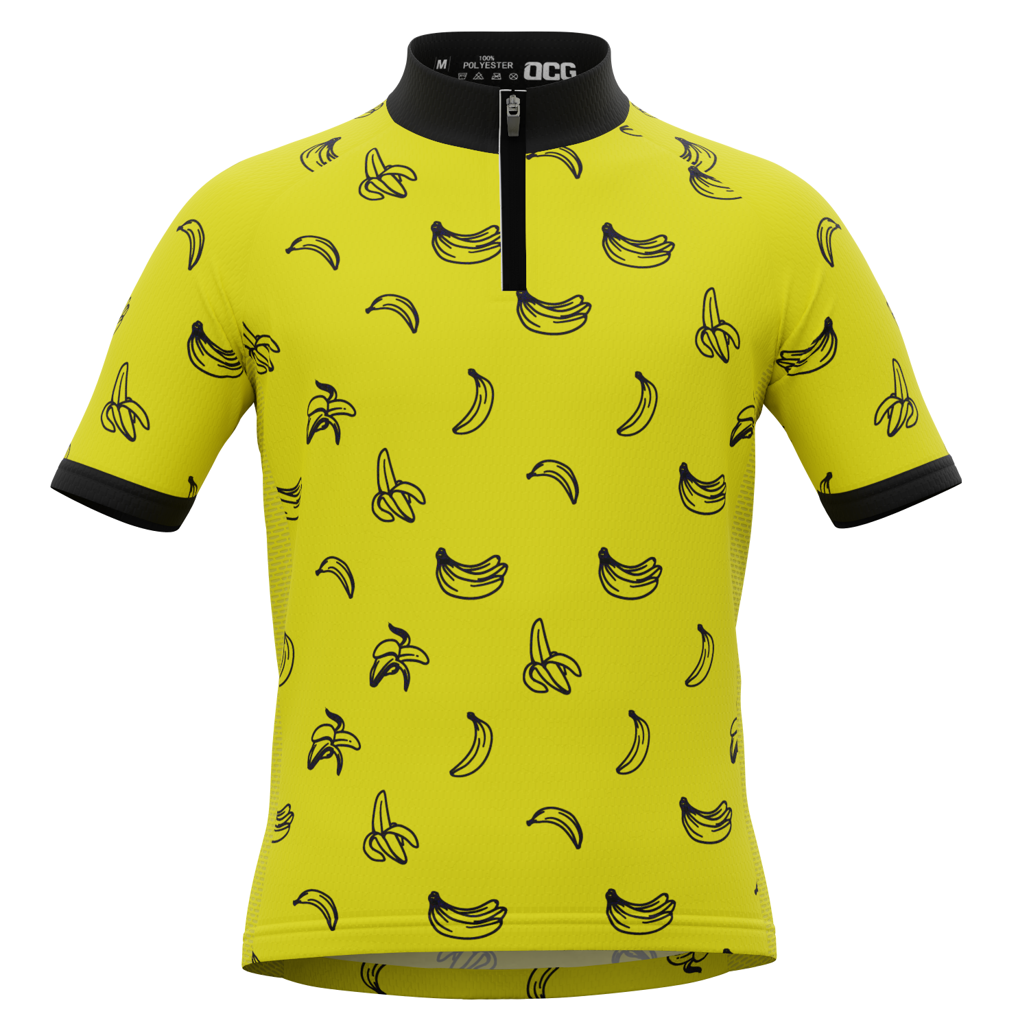 Kid's Must Be Bananas Short Sleeve Cycling Jersey